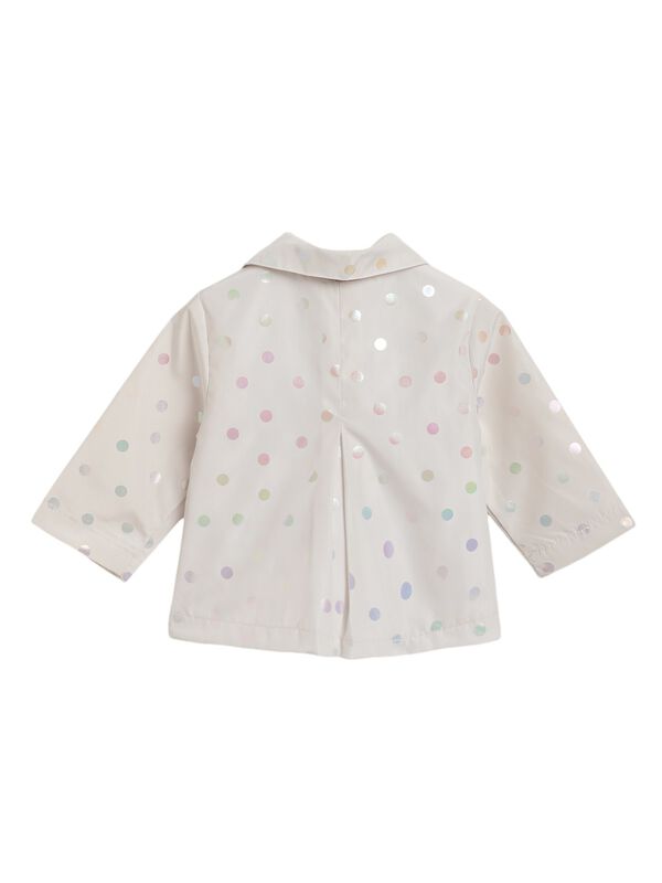 Girls Light Natural Printed Jacket image number 2